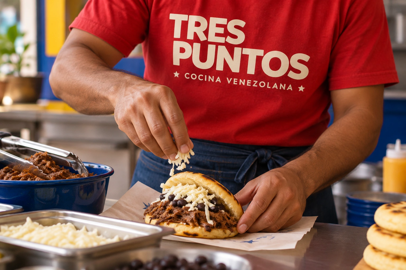 Mockup conceptual de tres-puntos: uniform